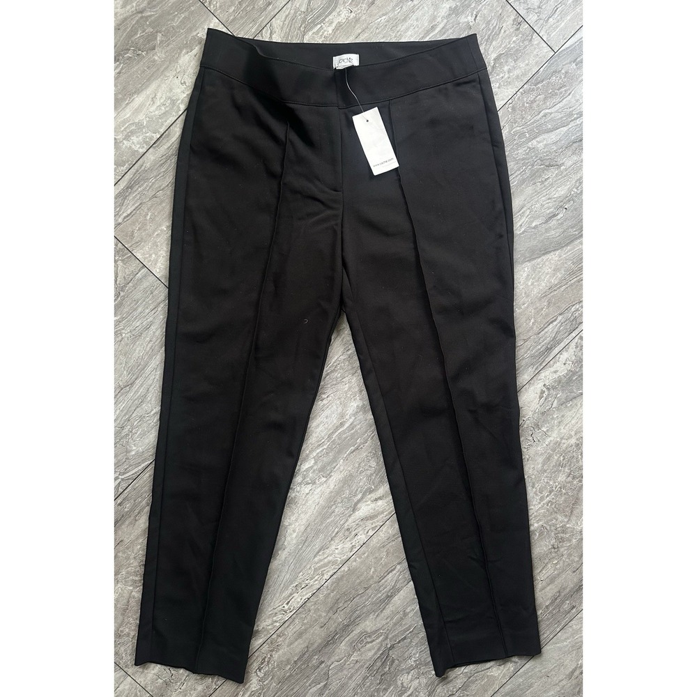 Cache Women's Size 6 Black Straight Leg Dress Pants Stretch NWT $98